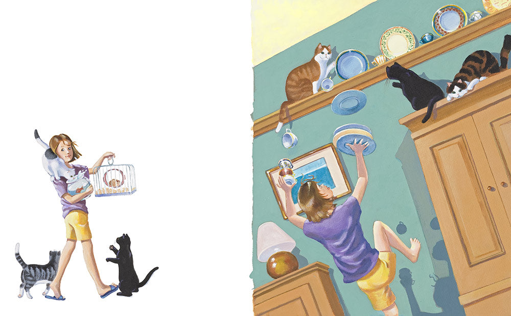 11 Original Illustrations From The Book, "Pussycats Everywhere!" @  $4,900