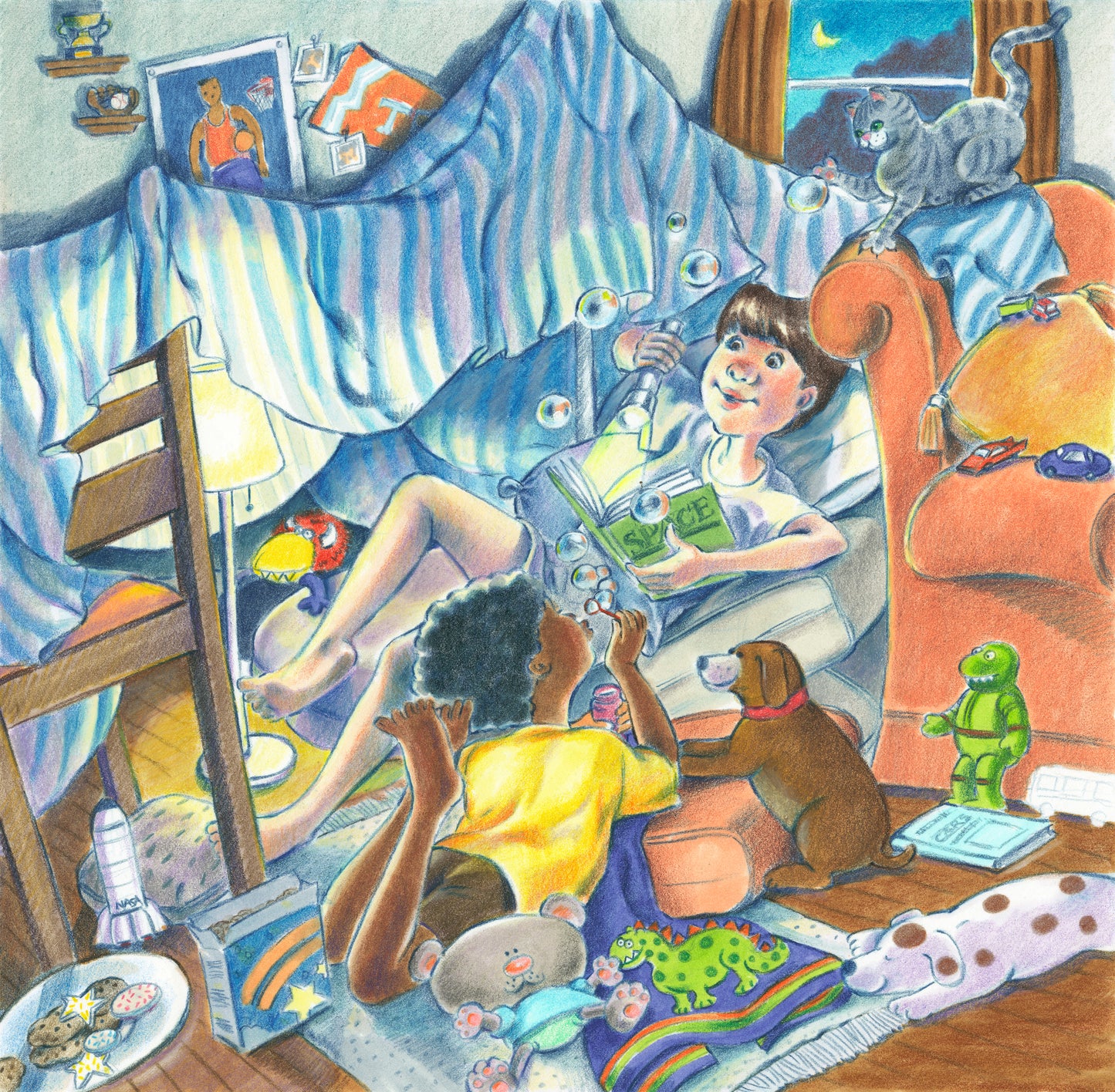 12 Original illustrations from the Book "Where the Lost Things Go" @ $2,100.