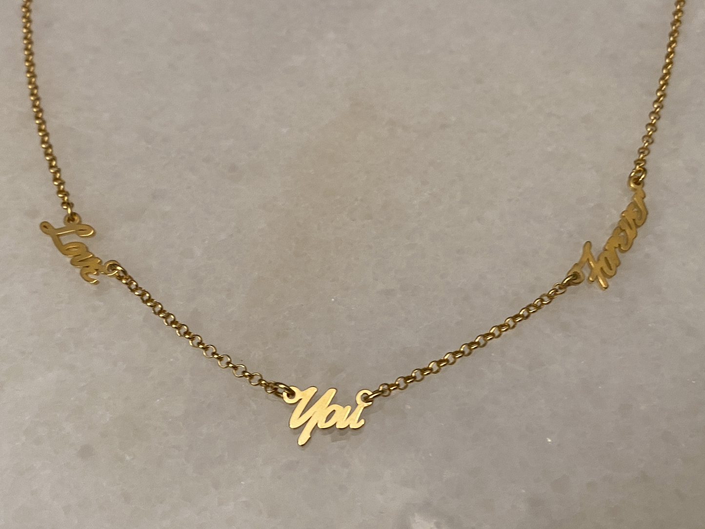 The Love You Forever 14 Carat Gold Necklace with a Signed Book