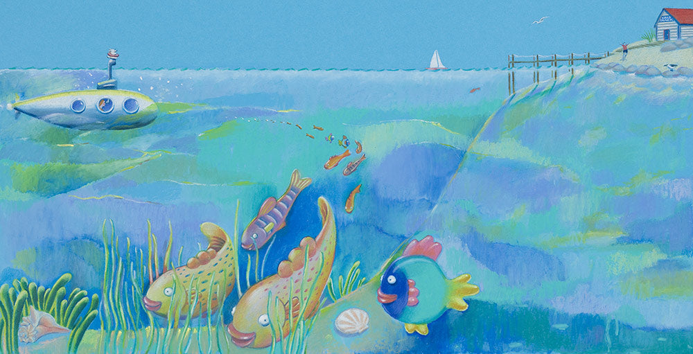 Original Art From the Book" I Promise I'll Find You"