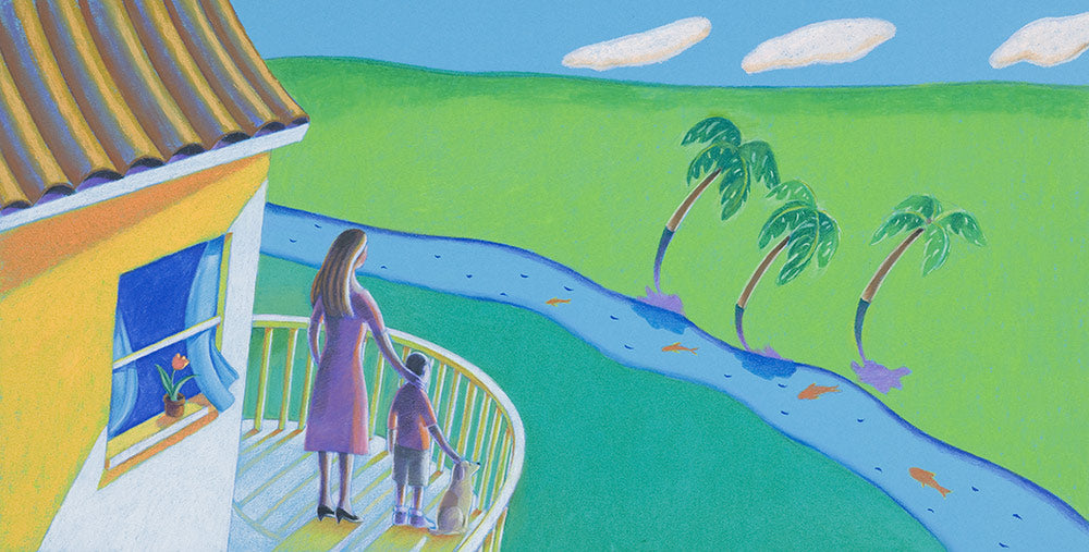 Original Art From the Book" I Promise I'll Find You"