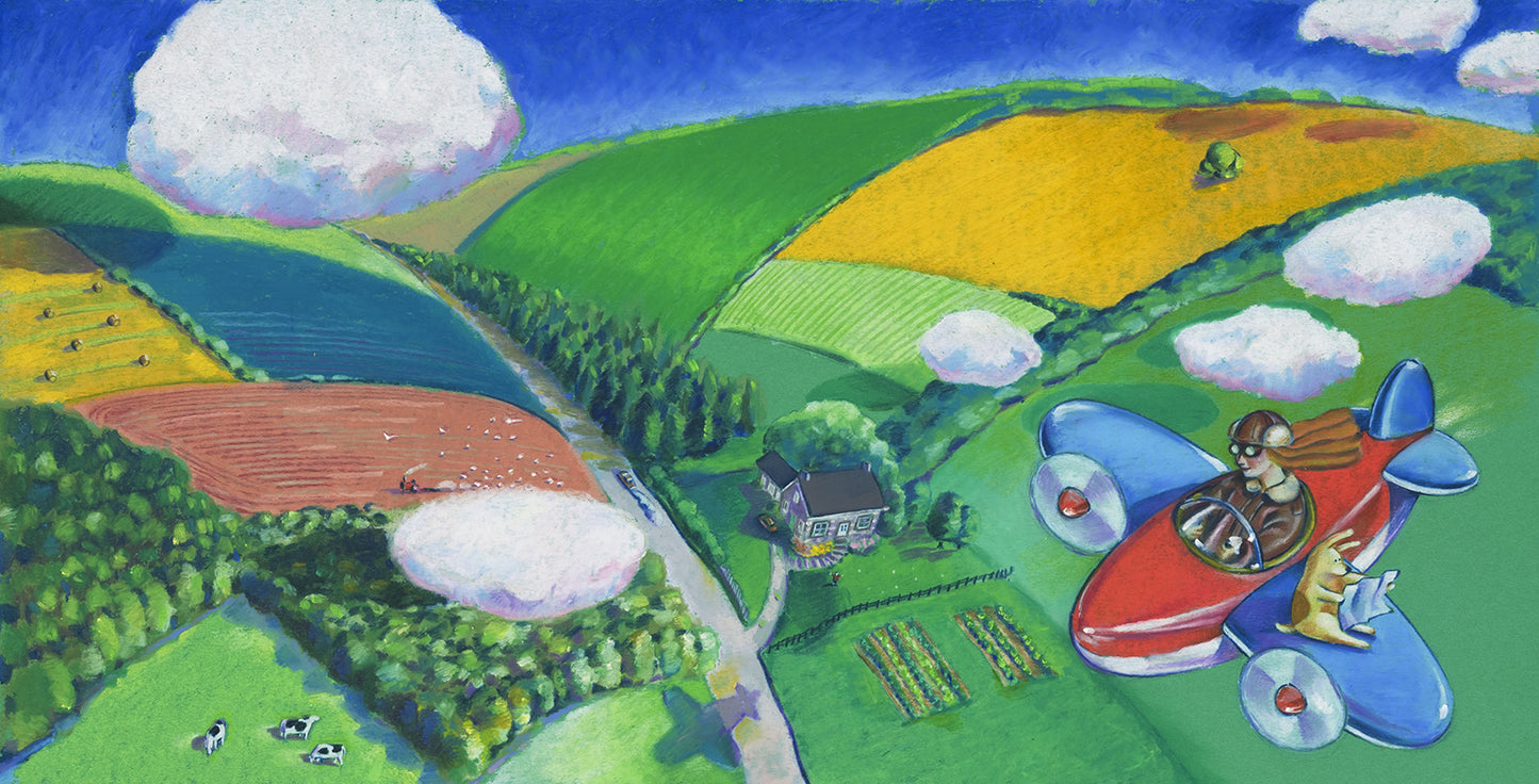 Original Art From the Book" I Promise I'll Find You"