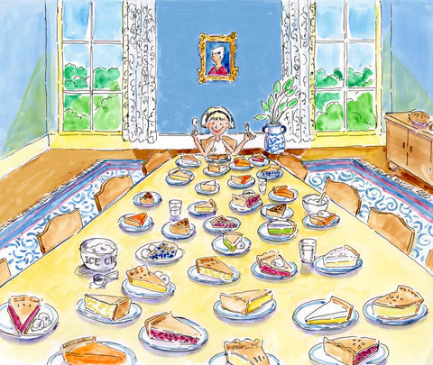 Book:  Of Love and Pies, Hardcover, by Sheila McGraw