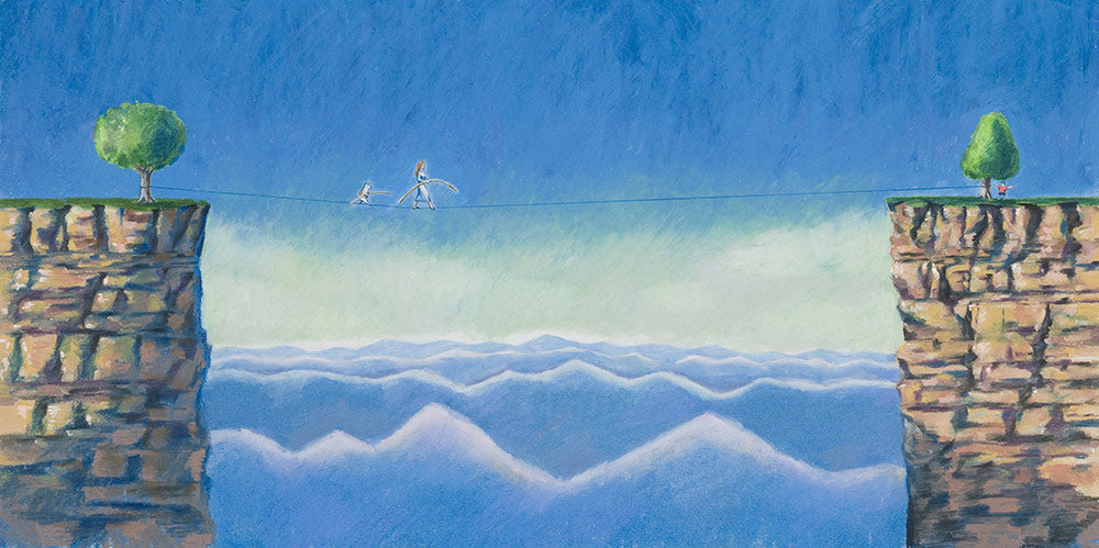 Original Art From the Book" I Promise I'll Find You"